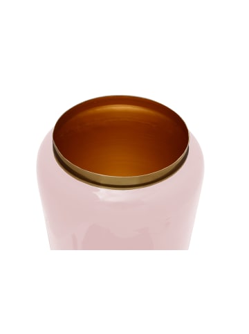 Kayoom Vase Esmeralda in Puderrosa / Gold