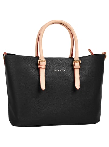 Bugatti Shopper ELLA Kunstfaser in schwarz