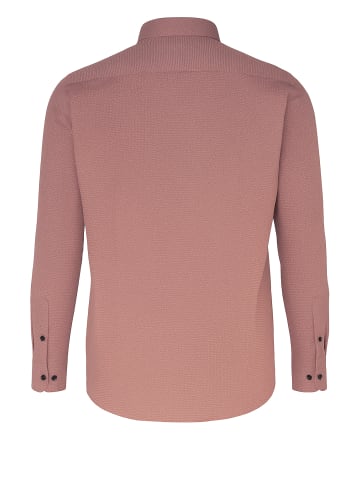 MARVELIS Body Fit Easy To Wear Hemd in Rot