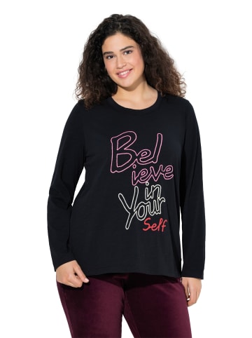 Ulla Popken Shirt in schwarz