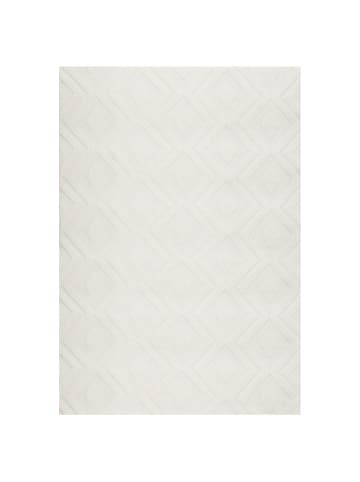 Beliani Kurzflor KEVIREL in Weiß - (W) 160 x (L) 230 cm