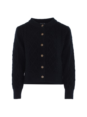 DreiMaster Klassik Strick Cardigan in SCHWARZ