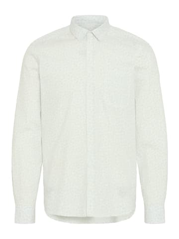 BLEND Kurzarmhemd BHAGGE Shirt in weiß