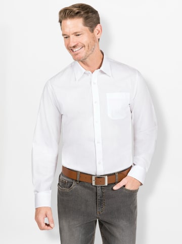 WITT WEIDEN Langarm-Hemd in weiß