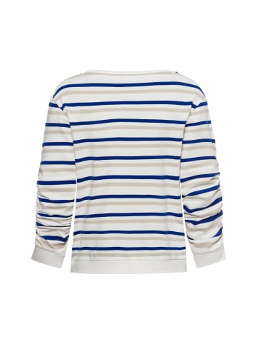 Franco Callegari Sweatshirt in weiß blau - 0002