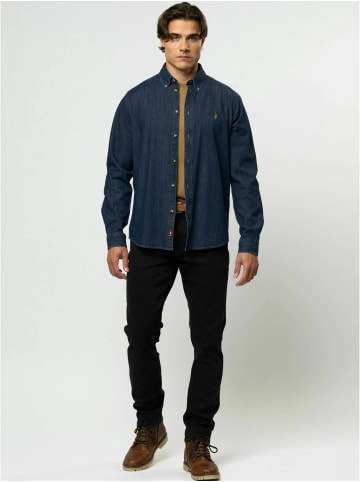 MCS Hemd Tim in Dark Denim
