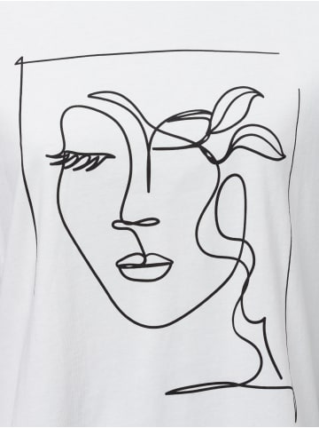 Vila T-Shirt VISybilla in weiß