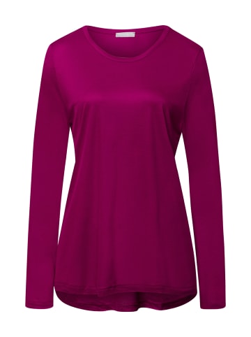 Hanro Pyjamaoberteil Olivia in pink tourmaline