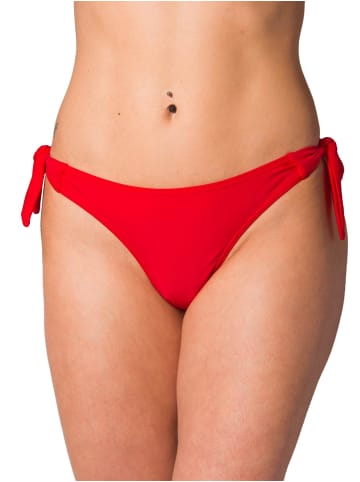 Aquarti Aquarti Damen Tanga Bikinihose Seitlich Gebunden in rot