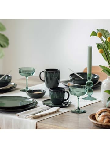 like. by Villeroy & Boch 6er Set Kaffeeuntertassen Lave ø 15,2 cm in Vert