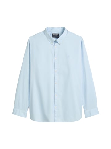 Marc O'Polo Hemd regular in blue melange