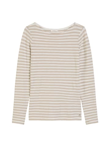 Marc O'Polo Ringel-Longsleeve regular in multi/ shaded stone