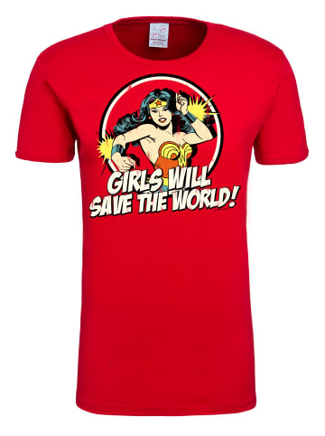 Logoshirt T-Shirt Wonder Woman - DC Comics in rot