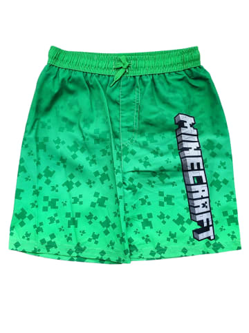 Minecraft Badeshorts Minecraft Creeper in Grün