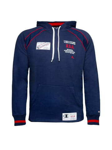 Champion Kapuzenpullover Hooded in blau