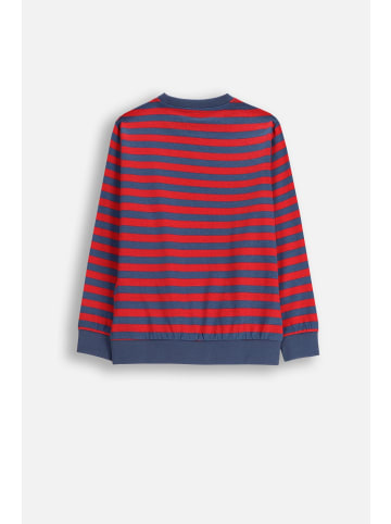 MOKIDA Langarmshirt aus Baumwolle in dunkelblau