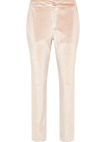 faina Damen Samthose in Champagner