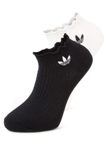 Adidas originals Socken in weiß schwarz