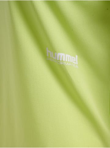 Hummel Hummel T-Shirt Hmlpulse Damen in SHADOW LIME