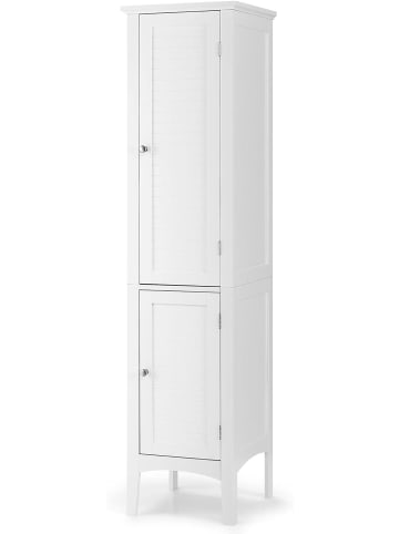 COSTWAY Badezimmerschrank in Weiß
