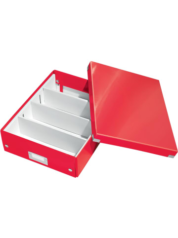 Leitz Organisationsbox Click & Store mittel rot