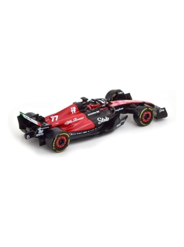 Bburago Modellauto F1 Alfa Romeo C43 '23 #77 Bottas, Maßstab 1:43 in mehrfarbig