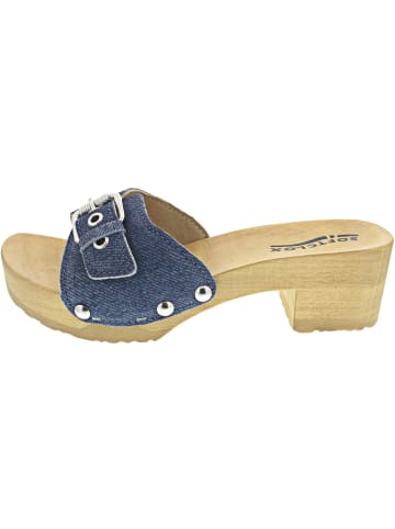 SOFTCLOX Pixie Pantolette Blau