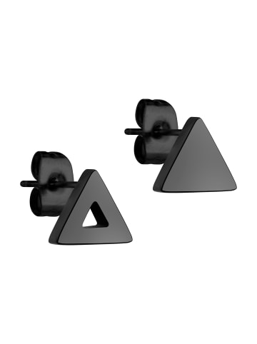 LIEBESKIND BERLIN Ohrstecker The Geometric in schwarz