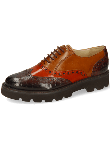 MELVIN & HAMILTON Oxford Schuh Selina 24 in Braun