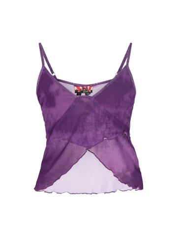 myMo ROCKS Women Top in deep purple