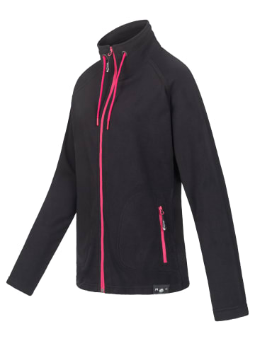 Rock Creek Fleecejacke in Schwarz