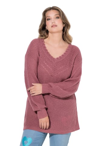 MIAMODA Pullover in rosenholz