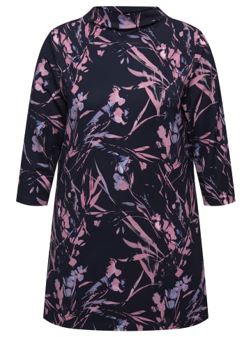 Ulla Popken Sweatshirt in dunkles marine