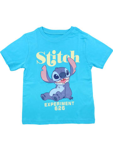 Disney T-shirts Lilo & Stitch in blau