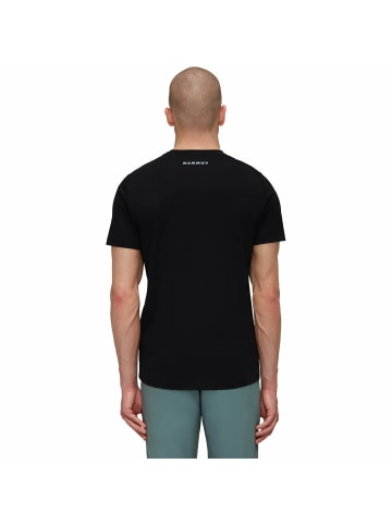 Mammut T-Shirt Trovat Logo in Schwarz