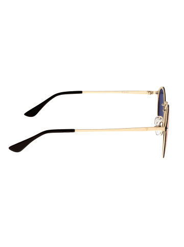 Sixty One Polarisierte Sonnenbrille "Picchu" in Gold/Pink