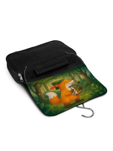 Mr. & Mrs. Panda Waschbeutel Schütze Astrologie Design ohne Spruch in Weiß