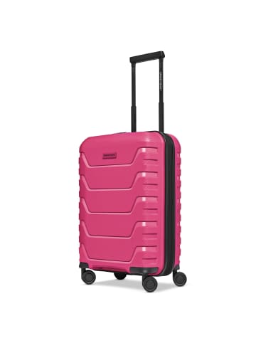 Smartbox Edition 01 4 Rollen Kabinentrolley 55 cm mit Dehnfalte in pink