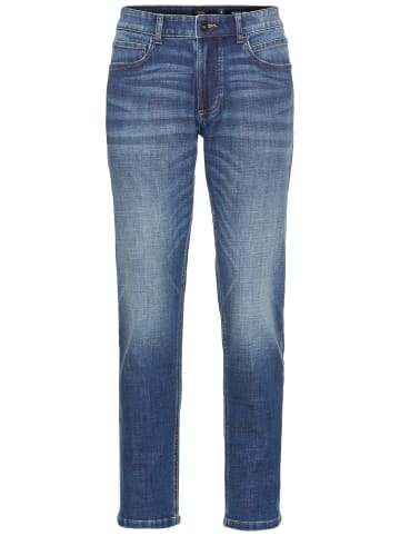 Camel Active Regular Fit fleXXXactive® Cooling Jeans in Blau
