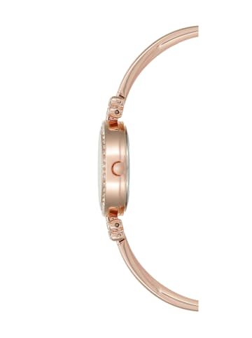 Anne Klein Quarzuhr Geschenksets in weiß perlmutt / rosegold