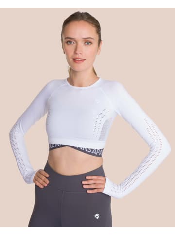 OCEANSAPART Langarmshirt Beauty in White