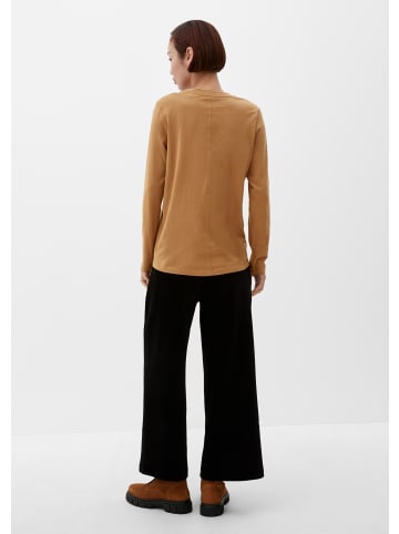 s.Oliver T-Shirt in 84D0_sandstein