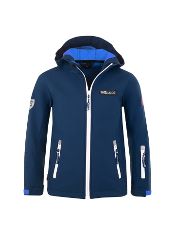 Trollkids Softshelljacke Oslofjord in dark navy