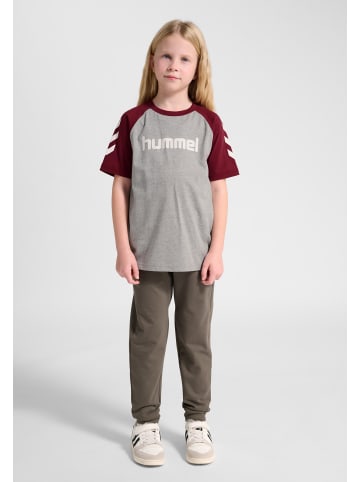 Hummel T-Shirt Hmljr Logo Jungen in CHOCOLATE TRUFFLE