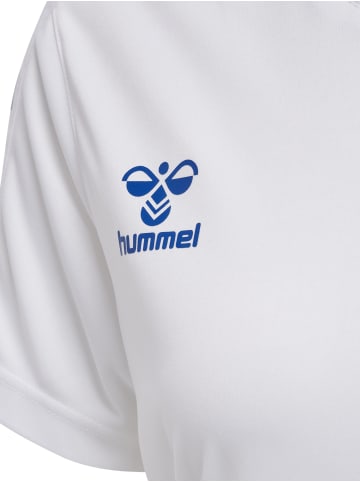 Hummel T-Shirt Hmlcore Damen in WHITE/TRUE BLUE