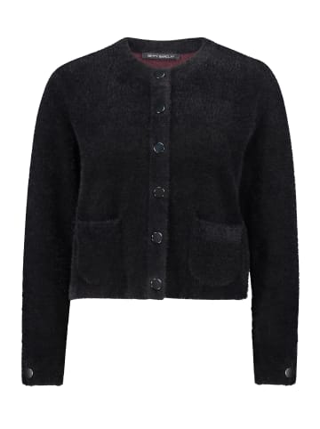 Betty Barclay Strick-Cardigan mit aufgesetzten Taschen in Schwarz
