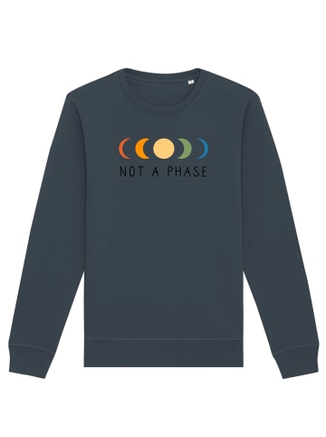 wat? Apparel Sweatshirt Not a phase in India Ink Grey
