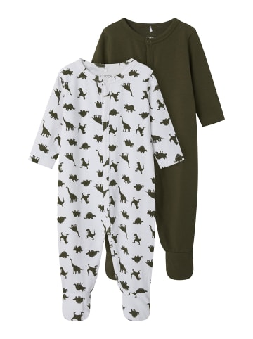 TWO SOON 2er-Pack Nachtwäsche in Olive Night