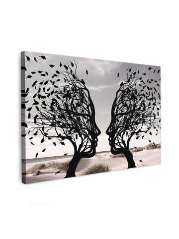 MuchoWow Leinwand bilder Gesichtsbaum (BxH)