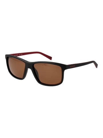 Skechers Männer Sonnenbrille Quadratisch Schwarz